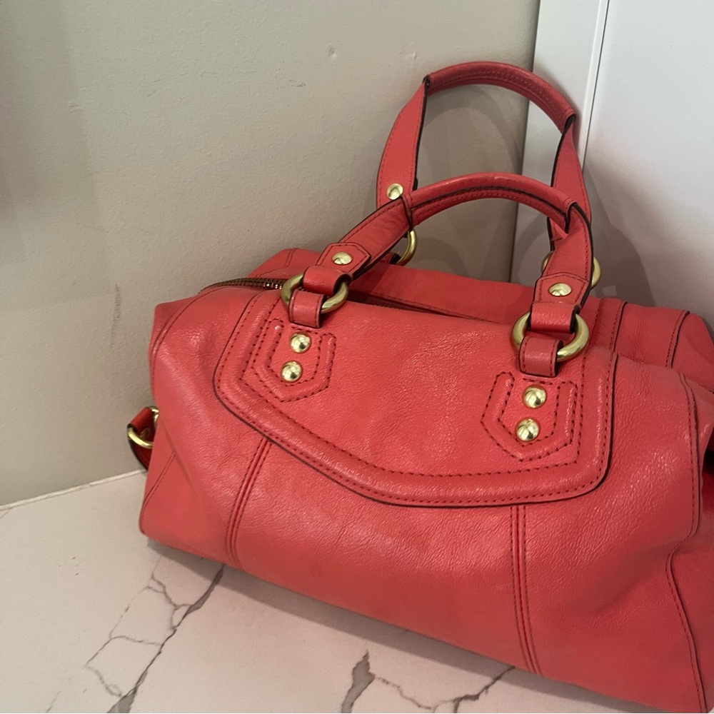 Coach, Ashley Cary All Satchel Leather Handbag - Picture 11 of 16